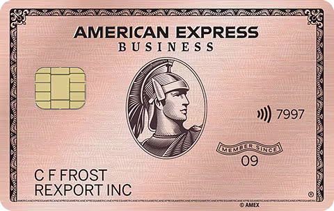 Amex Business Gold credit card