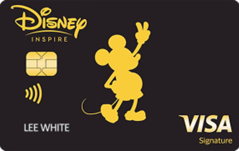 Disney Inspire Visa credit card
