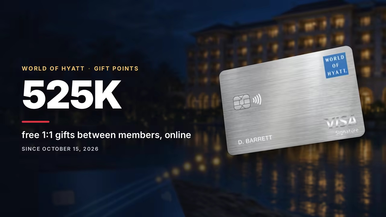 How to Transfer Hyatt Points to Another Member Online (October 2026)